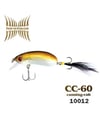 Lurefans CC60 6 cm 9.5 gr Slow Sinking C:10012
