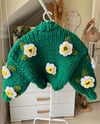  Dark green lotus jacket