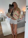 Big Pink Roses Jacket