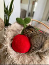 Cherry Plush Pillow