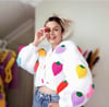 Colourful Strawberries Cardigan