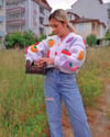 Colourful Strawberries Cardigan