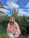 Crap wool cardigan