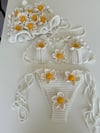 Daisy bikini and beanie set
