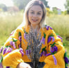 Lavender Flower Cardigan