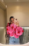 Pink Retro Cardigan