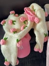 Pink rose sweater