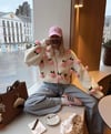 Pink Roses Cardigan