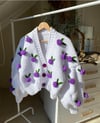 Purple Roses Cardigan
