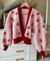 strawberry cardigan