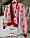strawberry cardigan
