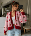 strawberry cardigan