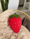 Strawberry Plush Pillow