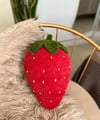 Strawberry Plush Pillow