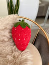 Strawberry Plush Pillow