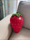 Strawberry Plush Pillow