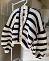 Striped Knit Cardigan