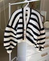 Striped Knit Cardigan