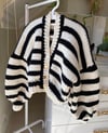 Striped Knit Cardigan