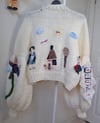 Vintage Patched Cardigan