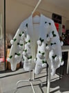 White rose cardigan