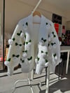 White rose cardigan
