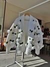 White rose cardigan
