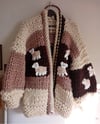 Wool Sheep Cardigan