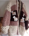 Wool Sheep Cardigan