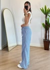 Adora Mavi Bel Lastik Pantolon