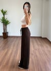 Bağlamalı Kahverengi Pantolon