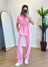 Bales Pembe Yarım Kol takım