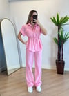 Bales Pembe Yarım Kol takım