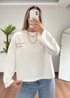 Beyaz Baskılı Basic Body