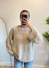Casa Oversize Pütür Bej Kazak