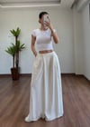 Doris Beyaz Etek Pantolon