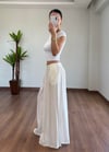 Doris Beyaz Etek Pantolon