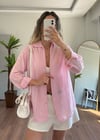Florah Pembe Gömlek