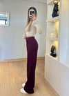 Jakar Bordo Kumaş Pantolon