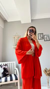 kadın alt üst kimono takım