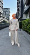 Kadın Alt Üst Kimono Takım