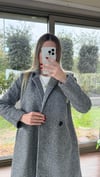 Kadın astarlı midi boy kaşe kaban 