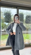 Kadın astarlı midi boy kaşe kaban 