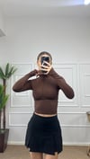 Kadın fermuarlı parmak geçmeli body