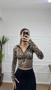 Kadın fermuarlı parmak geçmeli body