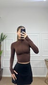 Kadın fermuarlı parmak geçmeli body