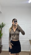 Kadın fermuarlı parmak geçmeli body