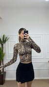 Kadın fermuarlı parmak geçmeli body