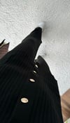 Kadın gold düğme detaylı standart beden  alt üst triko takım