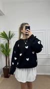 Kadın kalp detay pinterest kazaklar